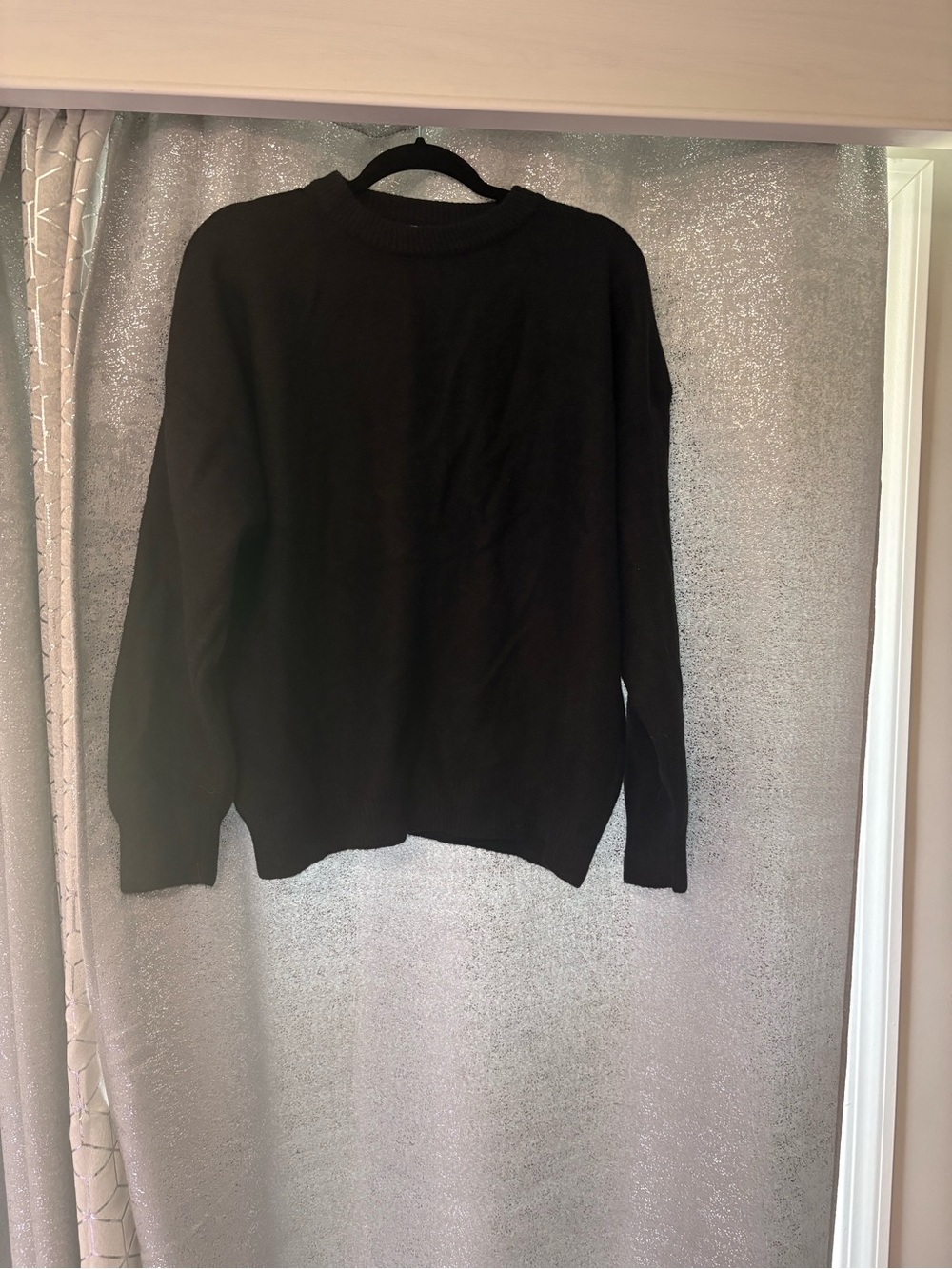 croft & barrow Black Crewneck Sweater